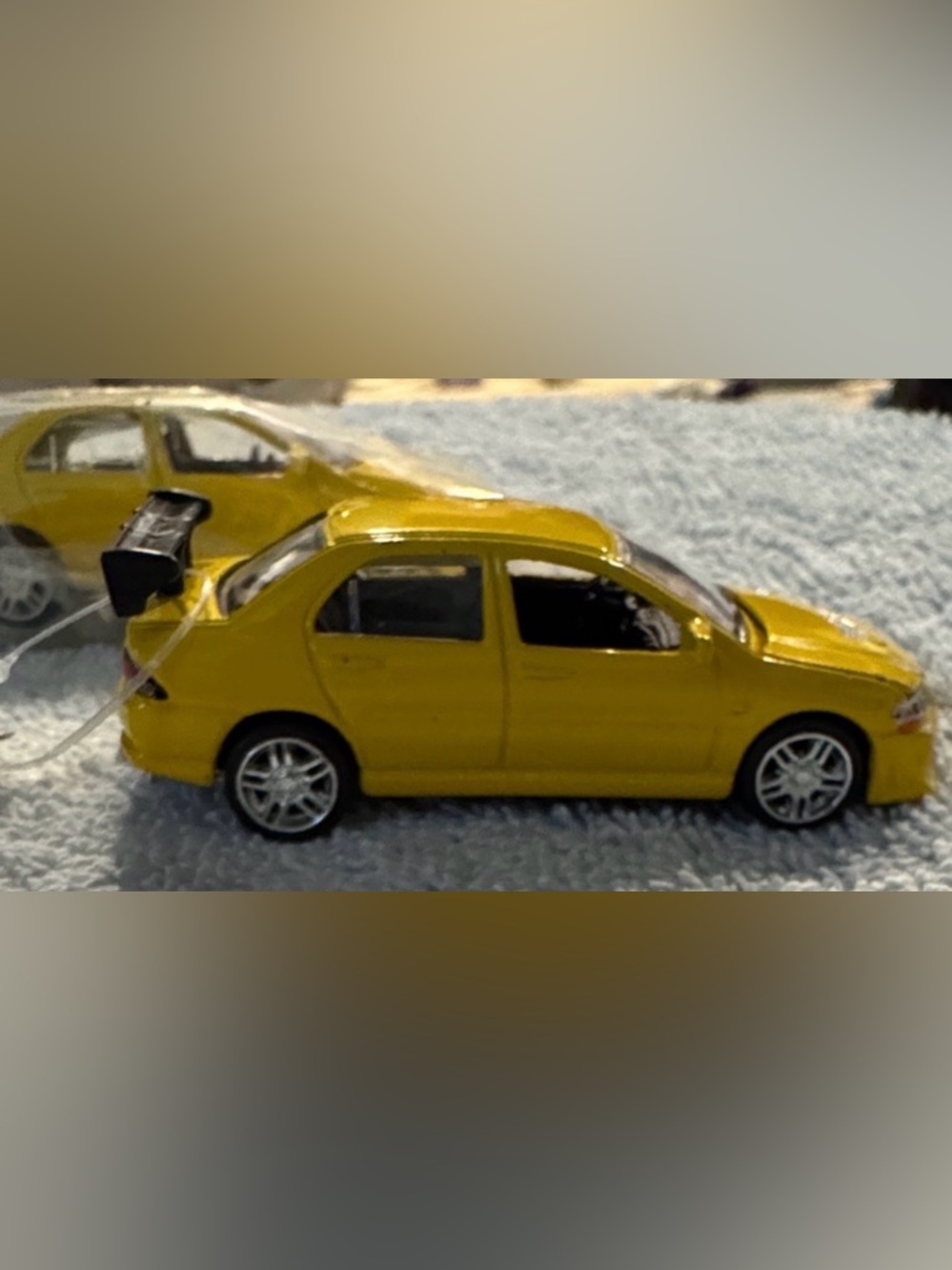 NWT ERTL Collectibles 2002 Mitsubishi Lancer Evolution Die Cast Model Set of 2